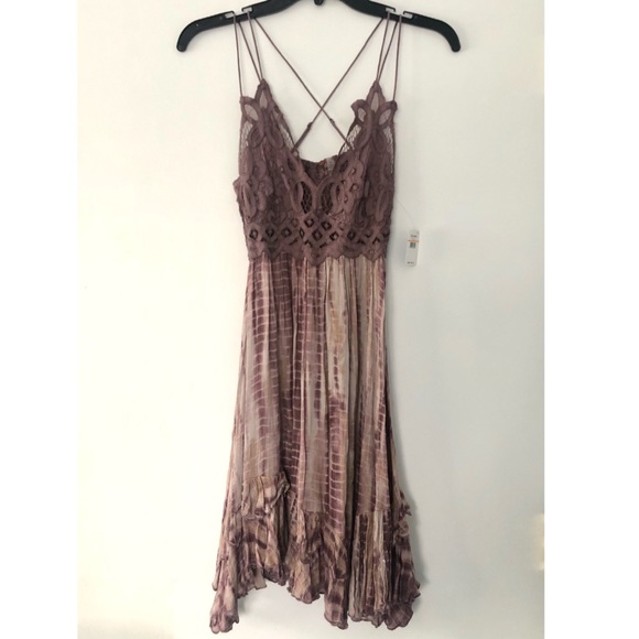 Free People Adella Tie Dye Slip Dress NWT - Picture 8 of 10